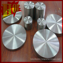 99.99% High Purity Titanium Round Target for Electroplating